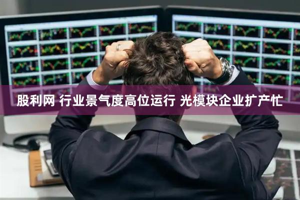 股利网 行业景气度高位运行 光模块企业扩产忙